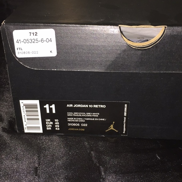 Jordan Other - Retro 10s Cool Grey